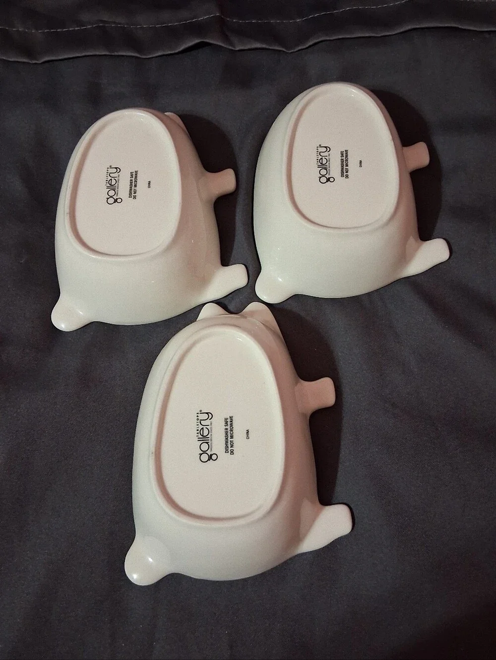 Vintage Tabletops Gallery 3pc Pig Bowl Set
